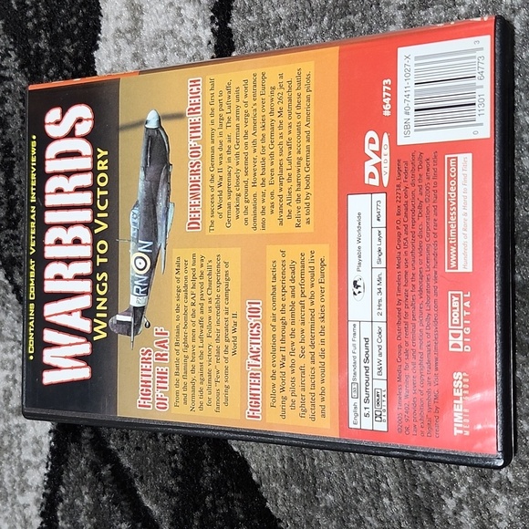 A CLASH OF EAGLES THE FIGHTERS OF WWII COLLECTOR TIN 2 DVD'S P-51 P-47 TACTICS - Picture 9 of 13